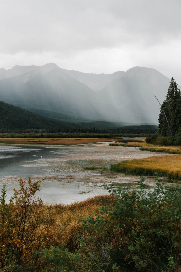 rockies rockymountains canada alberta bc mountains mountain lake lakes water landscapes landscape landscapephotography photography photographersontumblr photo pics pic rain sky beauty outdoors explore roadtrip nature wilderness wander