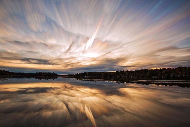 MattMolloy timelapse photography timestack photostack movement motion sunset sky clouds ghostly lake water reflection trees LittleCranberryLake SeeleysBay Ontario Canada landscape lovelife photographersontumblr