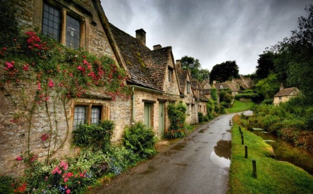Bibury is often referred to as the most beautiful town in England